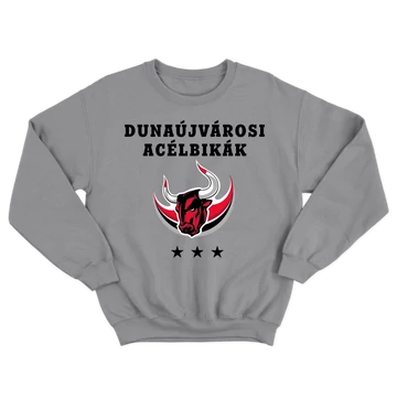 Dunaújvárosi Acélbikák kereknyakú pamut pulcsi 5